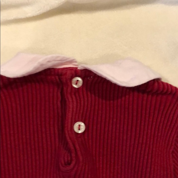 Pappa & Ciccia red knit top and pants 24 months - Picture 5 of 10